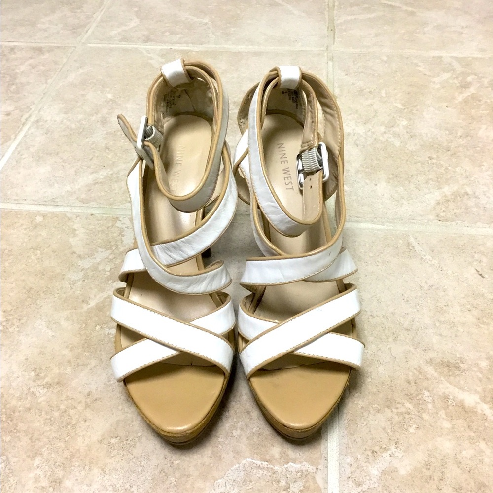 Nine West Strappy Platform Sandals